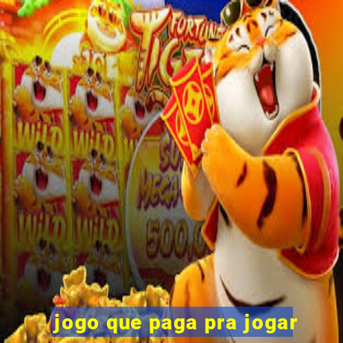 jogo que paga pra jogar