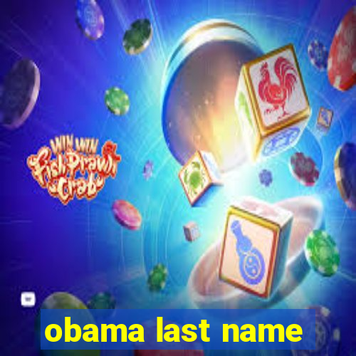 obama last name