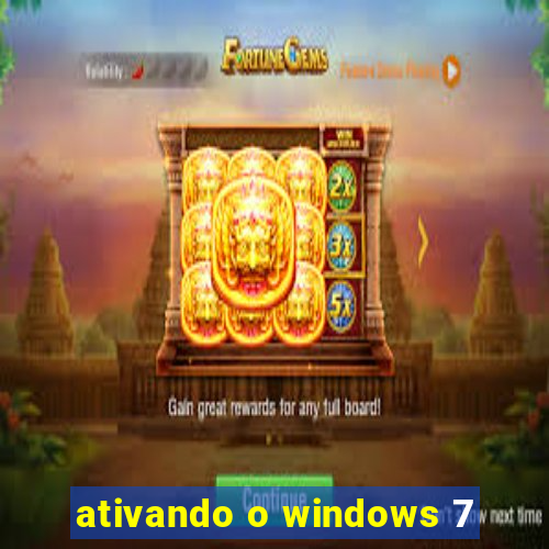 ativando o windows 7