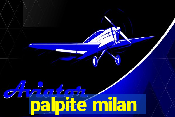 palpite milan