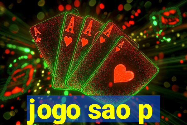 jogo sao p