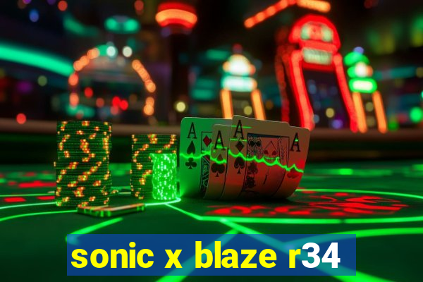 sonic x blaze r34