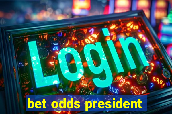 bet odds president