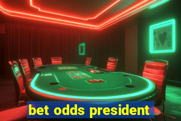 bet odds president