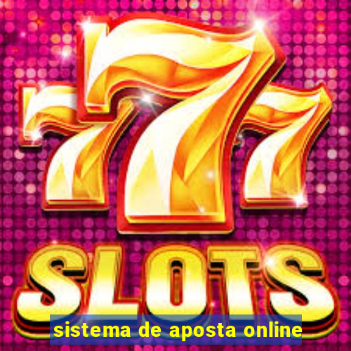 sistema de aposta online