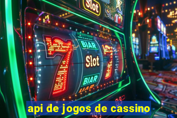 api de jogos de cassino