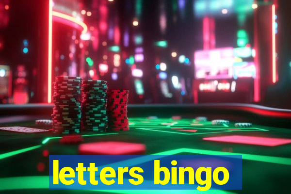 letters bingo