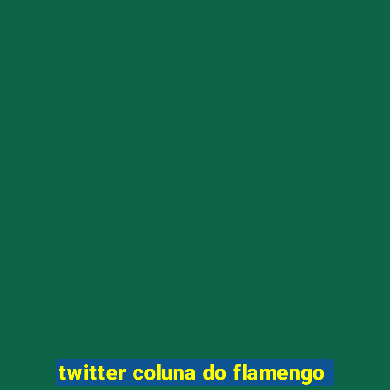 twitter coluna do flamengo