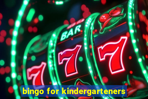 bingo for kindergarteners