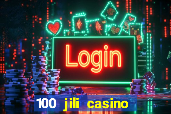 100 jili casino login register