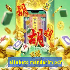 alfabeto mandarim pdf