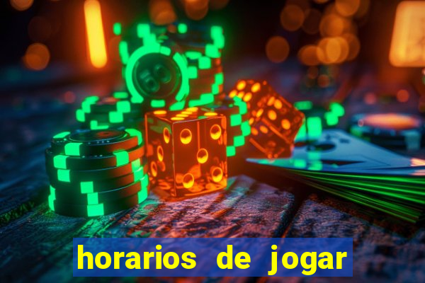 horarios de jogar no fortune tiger