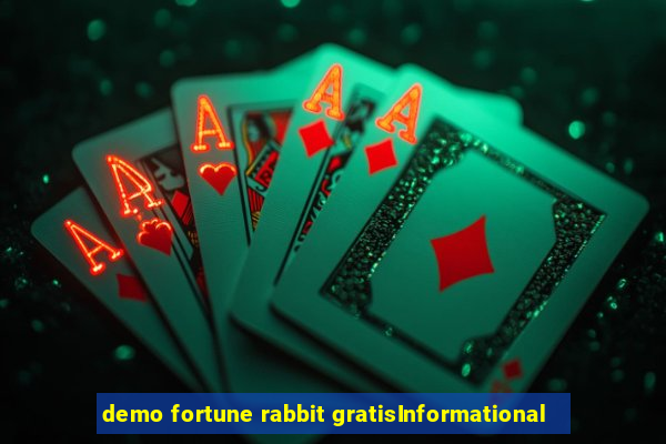 demo fortune rabbit gratisInformational