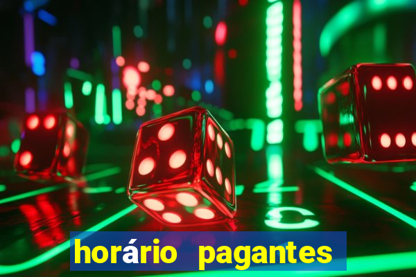 horário pagantes do fortune tiger