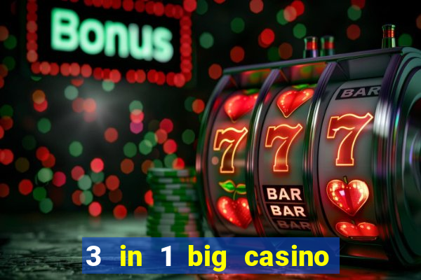 3 in 1 big casino game set