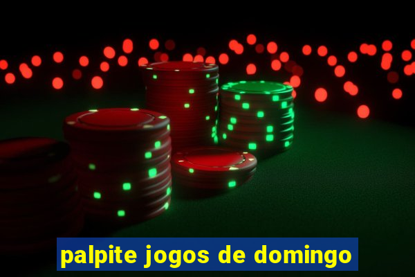 palpite jogos de domingo