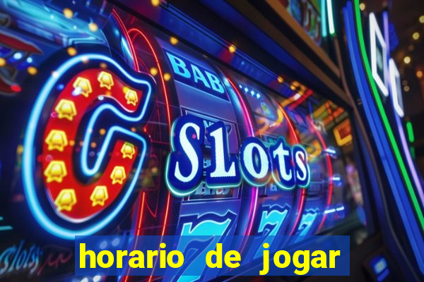 horario de jogar fortune rabbit