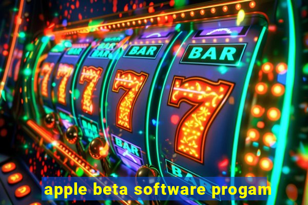 apple beta software progam