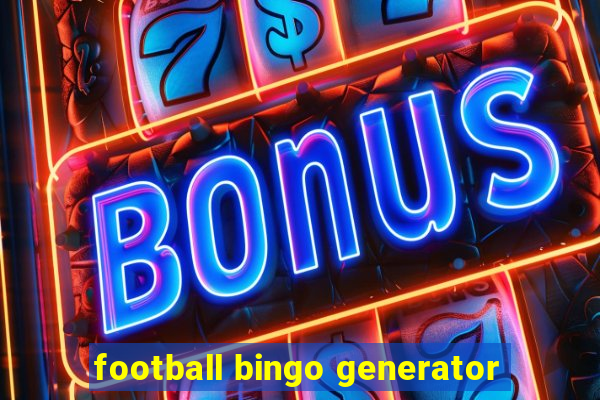 football bingo generator