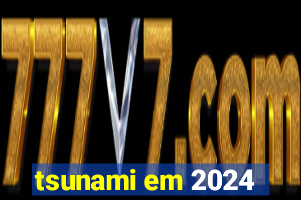 tsunami em 2024