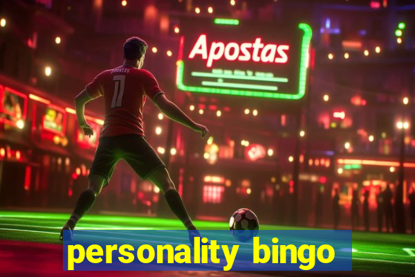 personality bingo