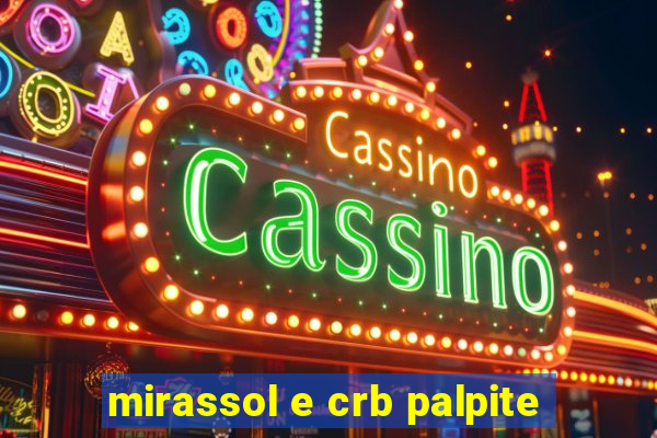 mirassol e crb palpite