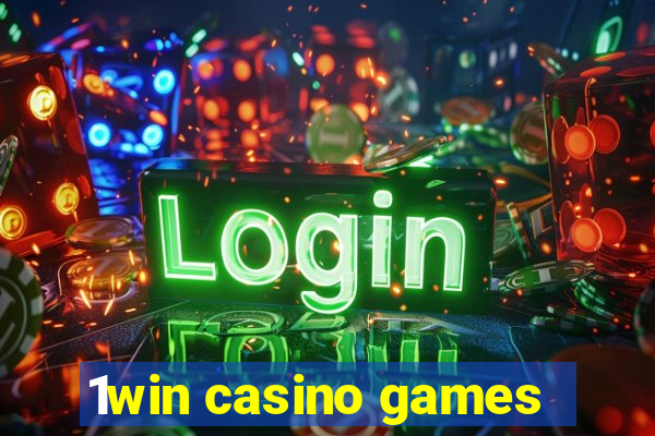 1win casino games