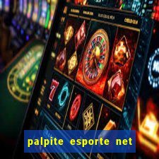 palpite esporte net jogos de hoje