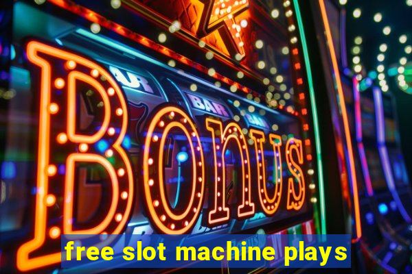 free slot machine plays