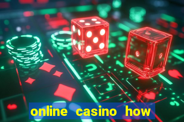 online casino how to win