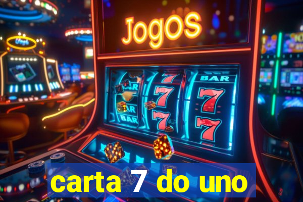 carta 7 do uno