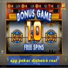 app poker dinheiro real