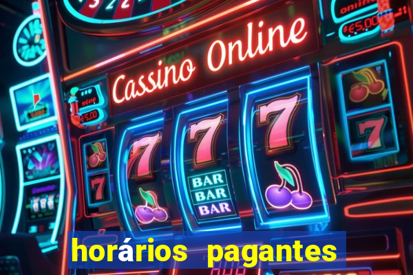 horários pagantes dos slots