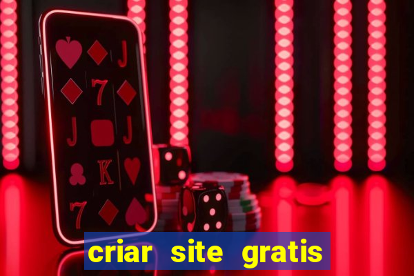 criar site gratis de jogos