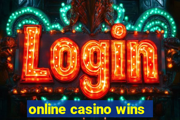 online casino wins