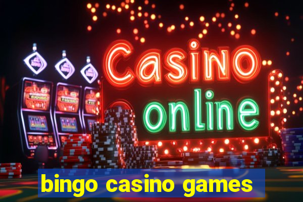 bingo casino games