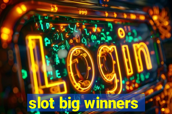 slot big winners