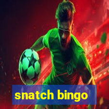 snatch bingo