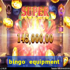 bingo equipment rental near me