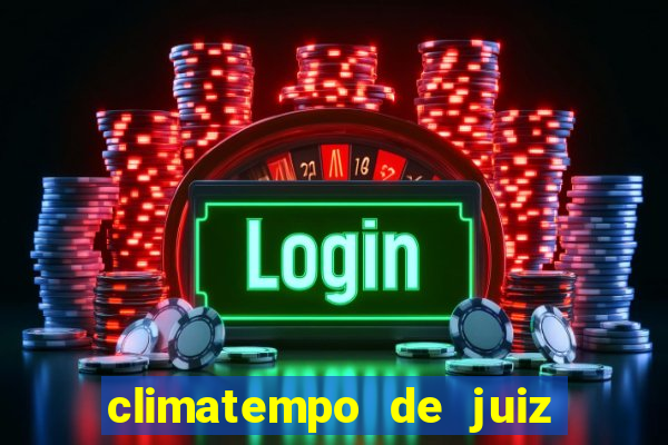 climatempo de juiz de fora