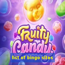 list of bingo sites