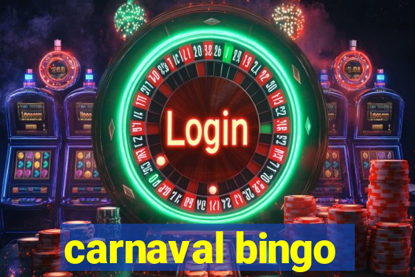 carnaval bingo