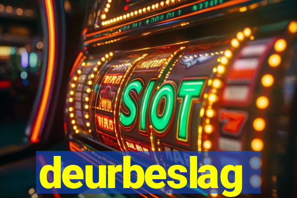 deurbeslag buitendeur met slot