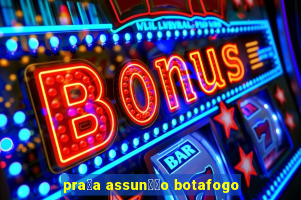 pra莽a assun莽茫o botafogo