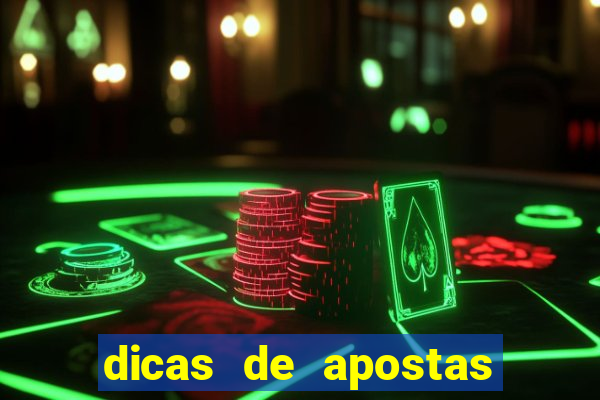 dicas de apostas esportivas hoje