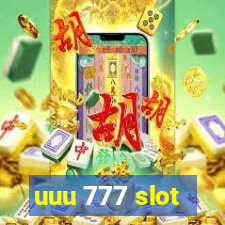 uuu 777 slot