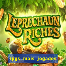 rpgs mais jogados do mundo