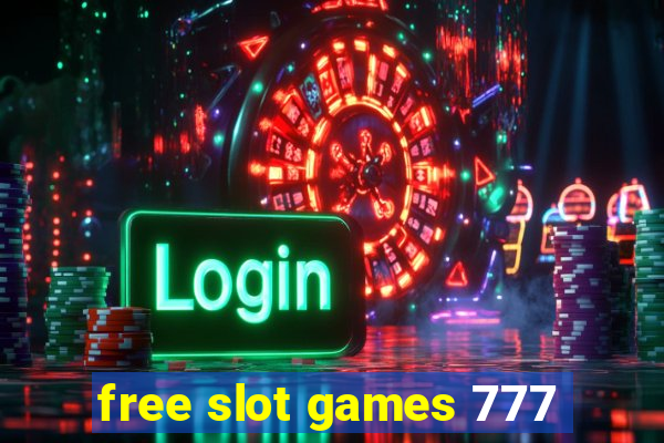 free slot games 777