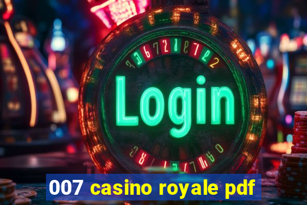 007 casino royale pdf