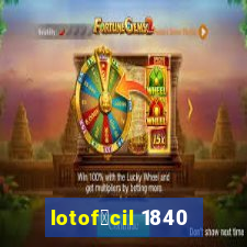 lotof谩cil 1840